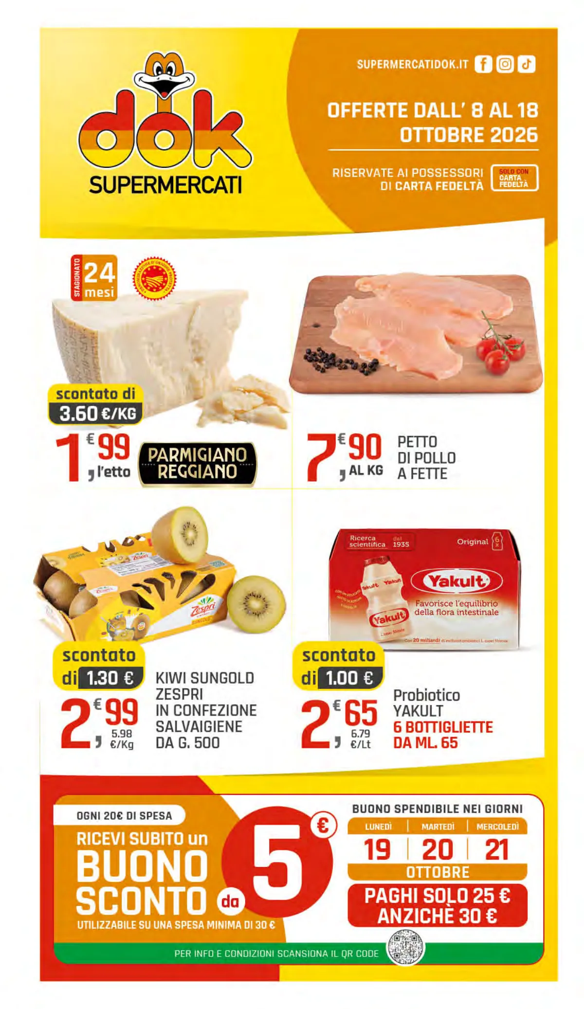 Copertina volantino SuperMercati DOK
