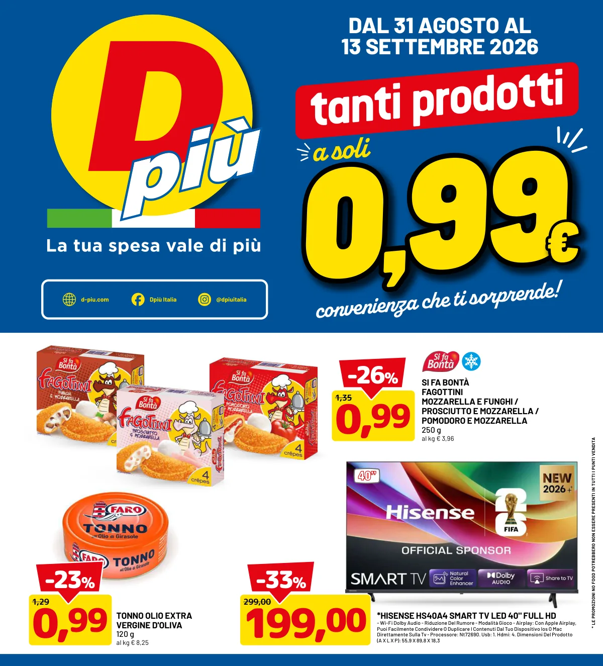 Volantino dpiu