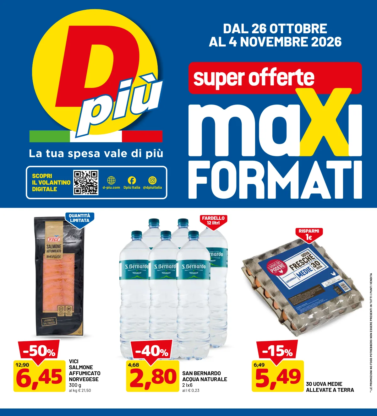 Copertina volantino dpiu