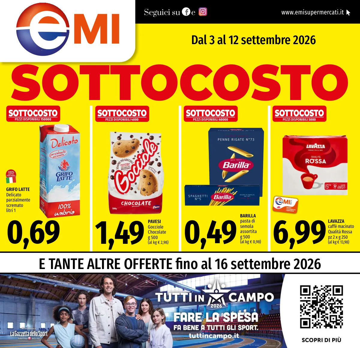 Volantino EMI
