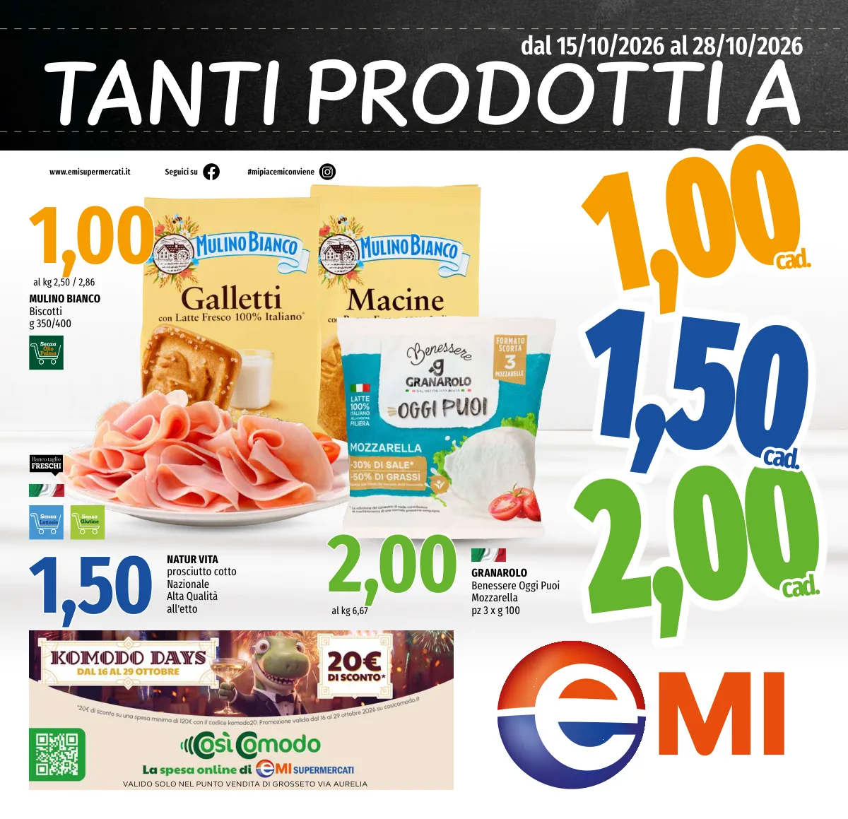 Copertina volantino EMI