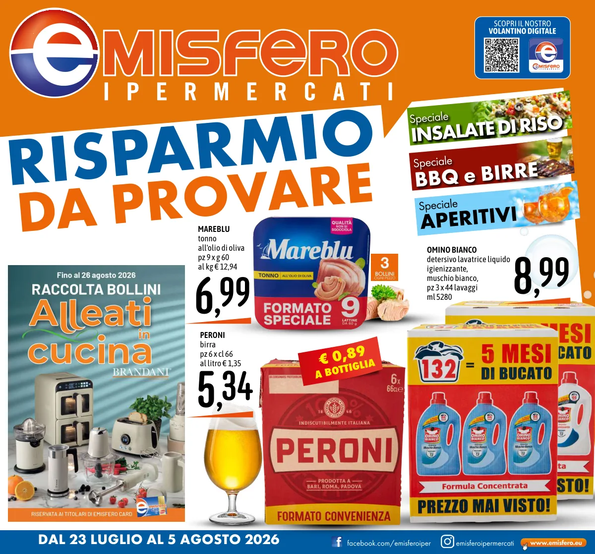 Volantino Emisfero a Perugia