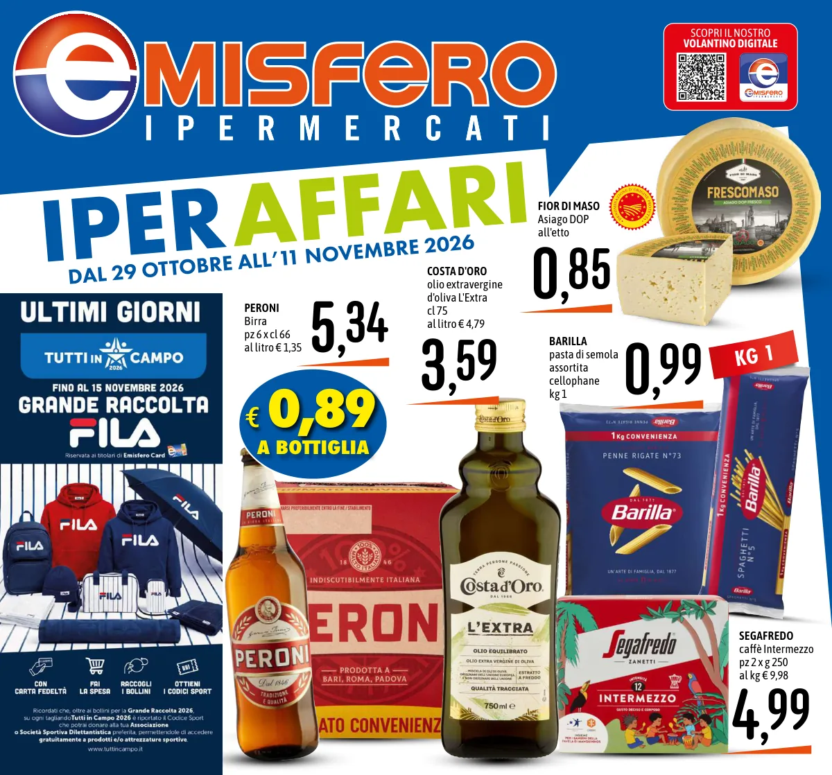 Copertina volantino Emisfero