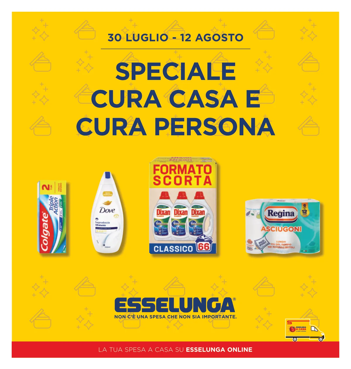 Volantino esselunga a Lucca