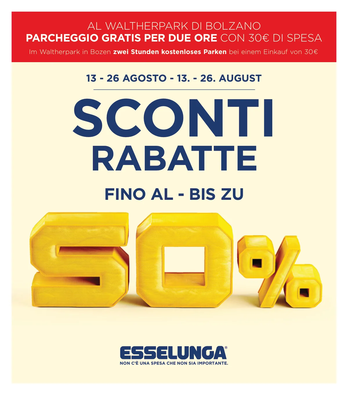 Volantino esselunga