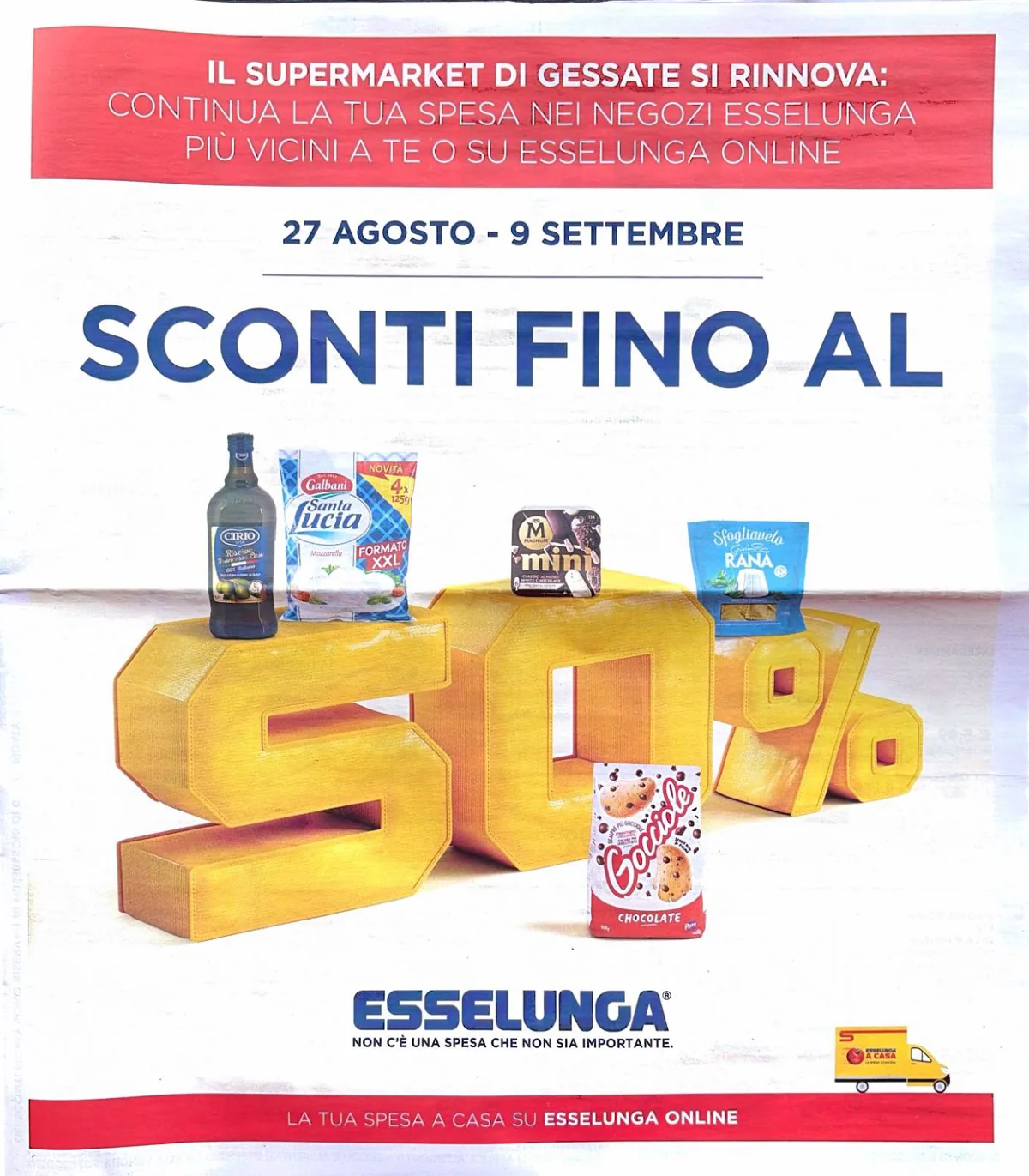 Volantino esselunga