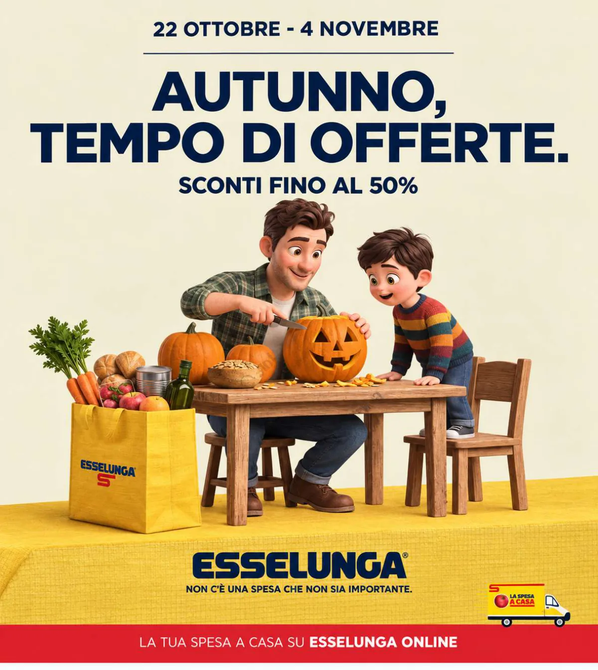 Copertina volantino esselunga