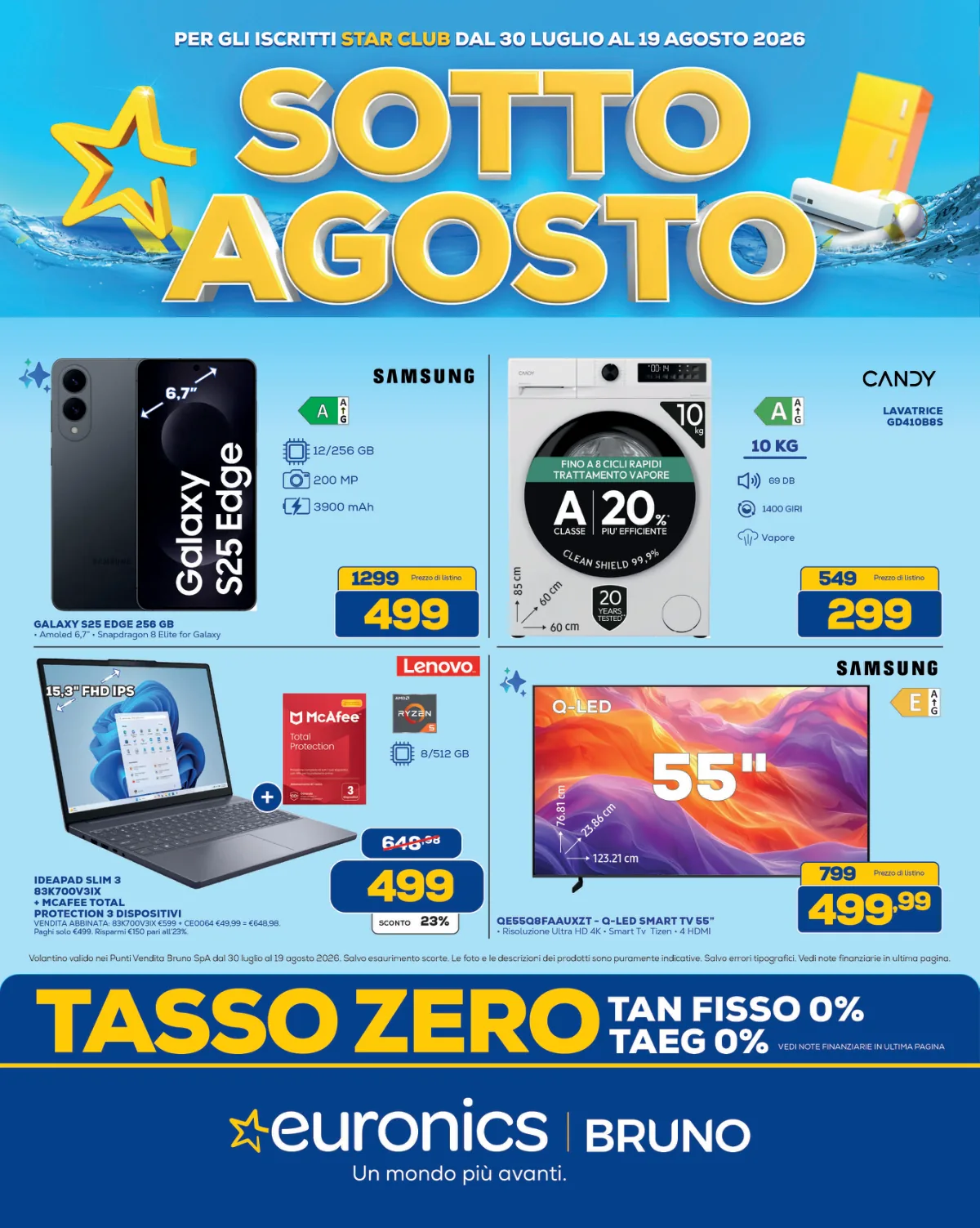 Volantino Euronics offerte Lecco