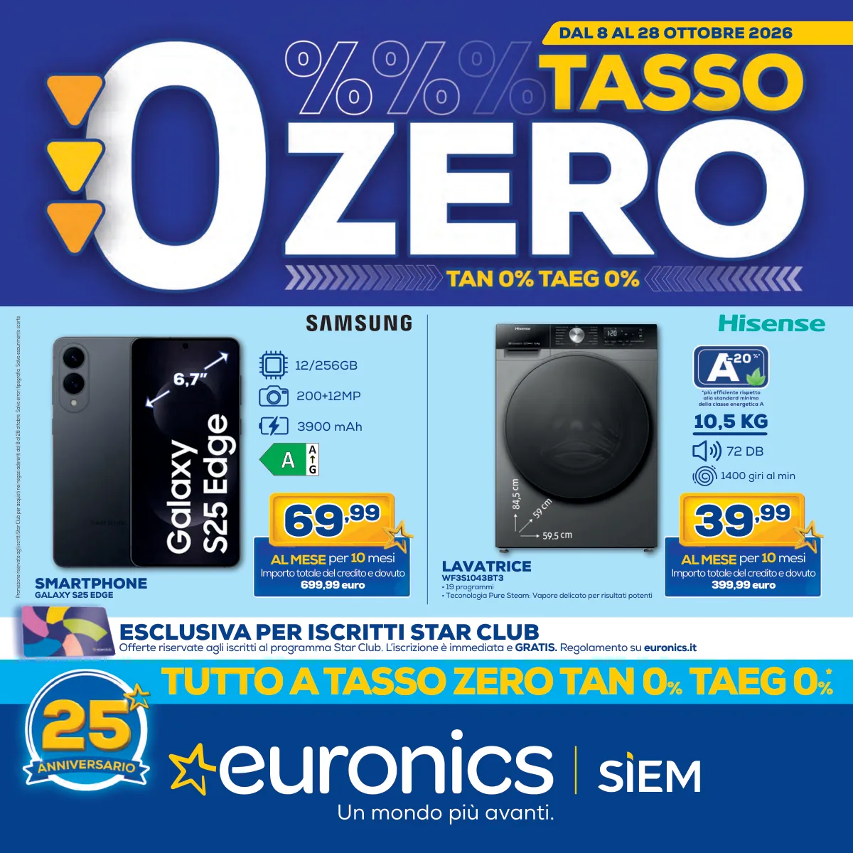 Copertina volantino Euronics