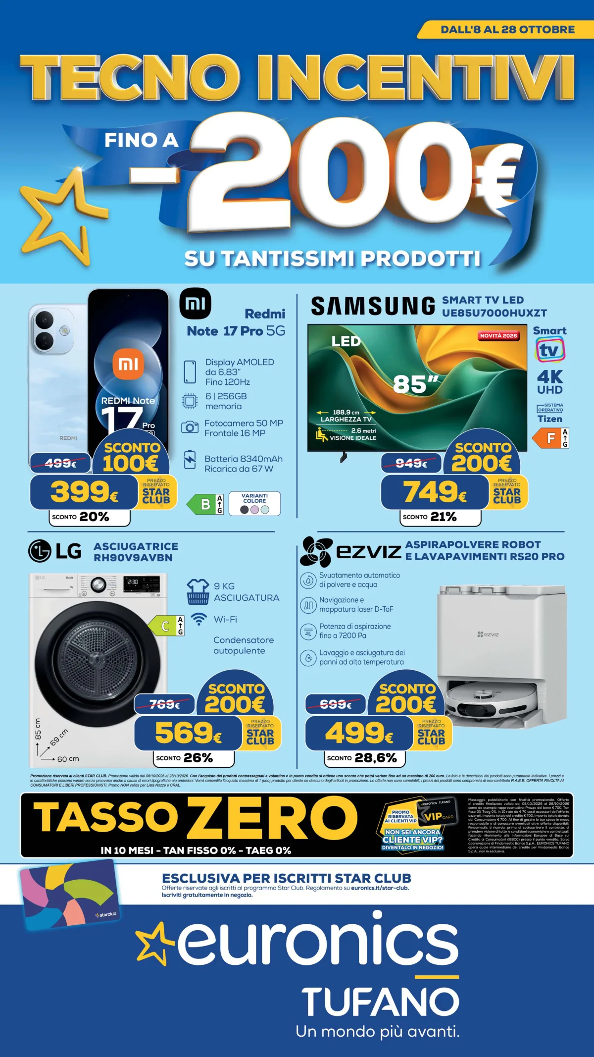 Copertina volantino Euronics
