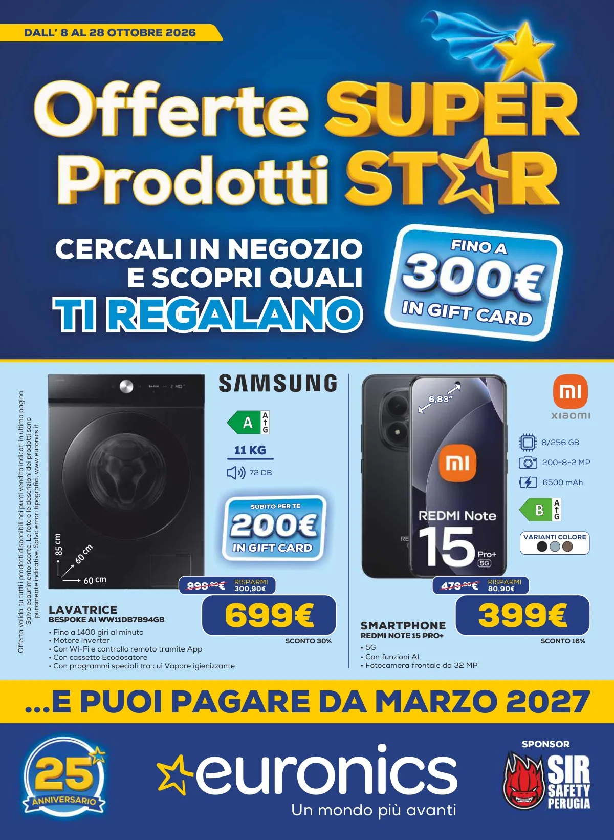 Copertina volantino Euronics