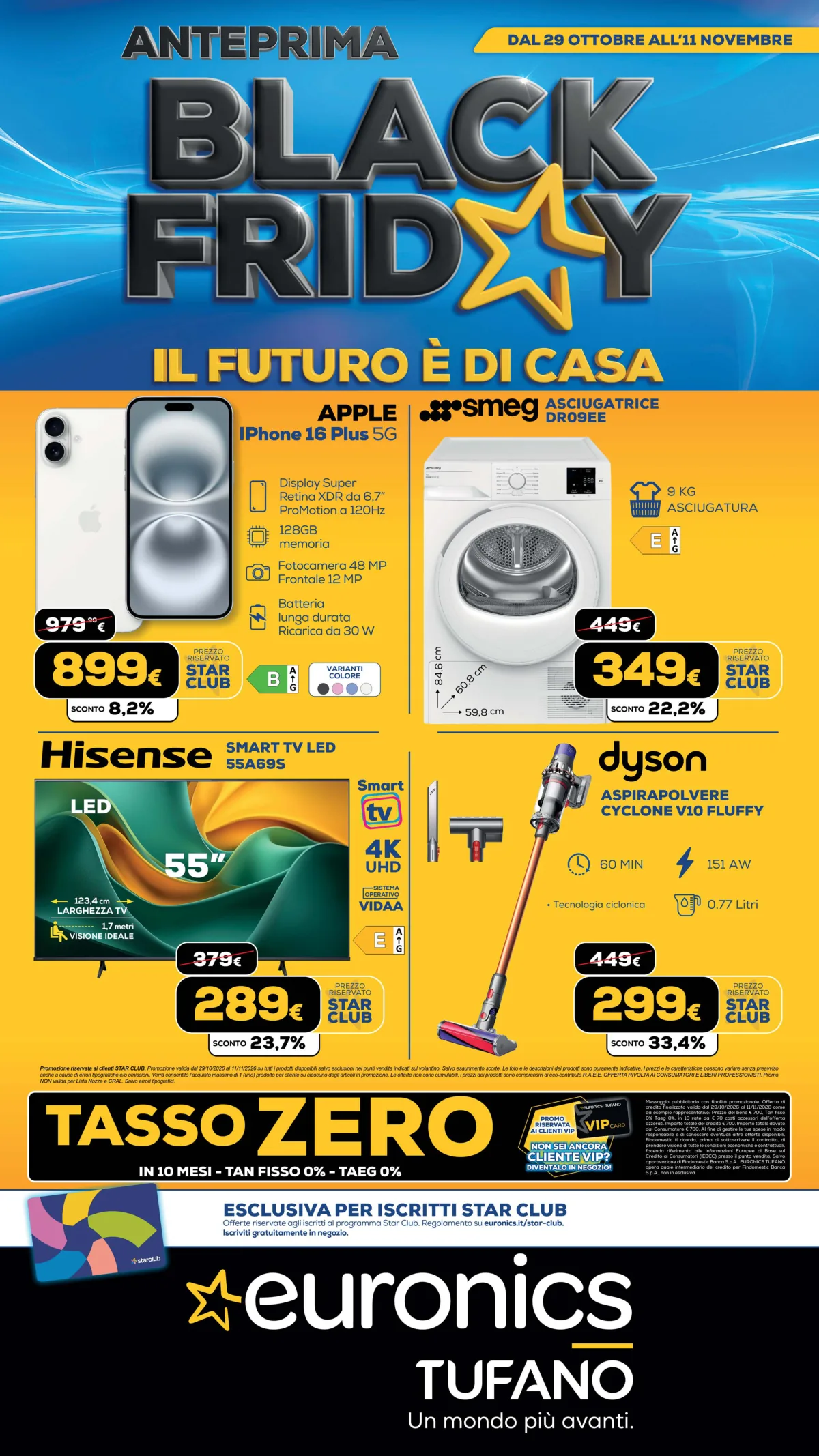 Copertina volantino Euronics