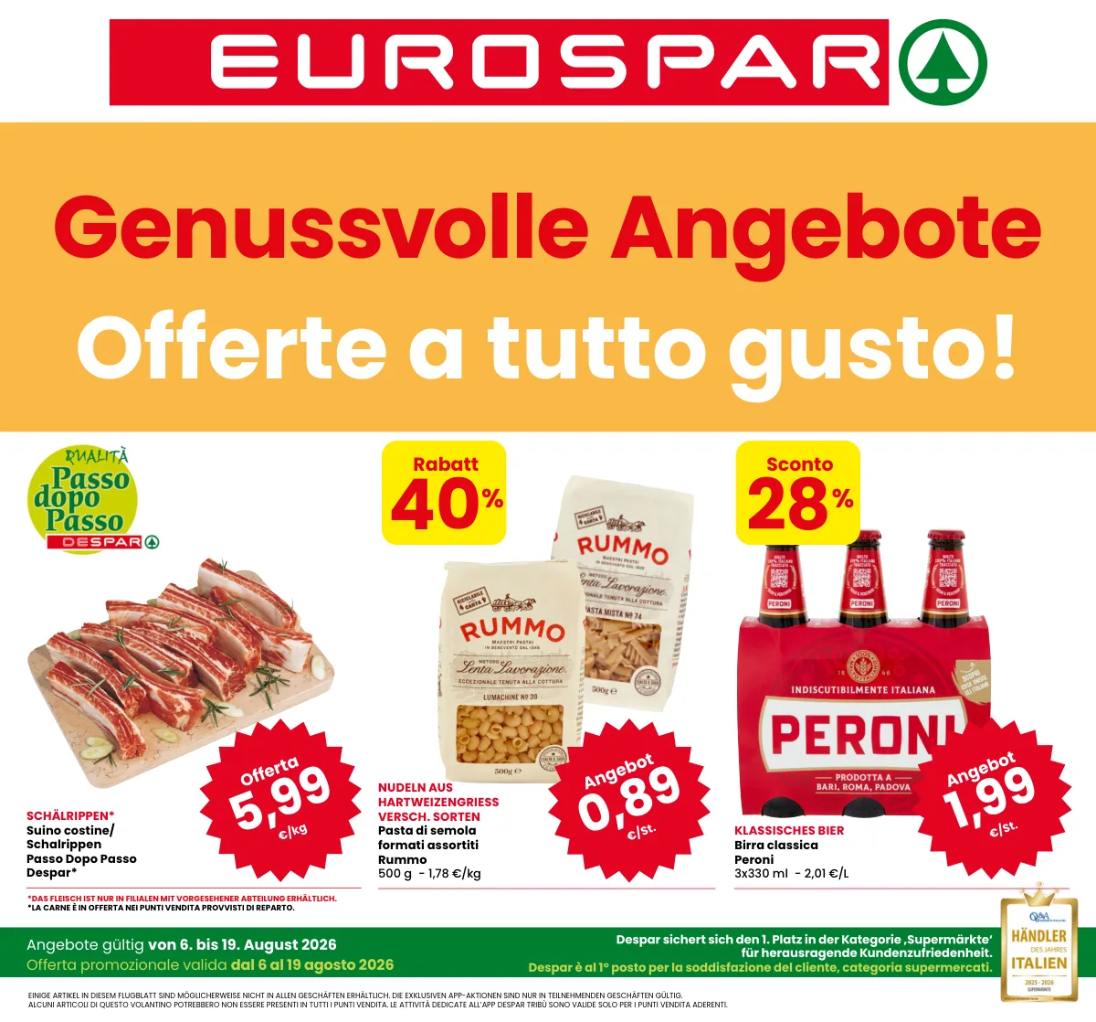 Volantino eurospar