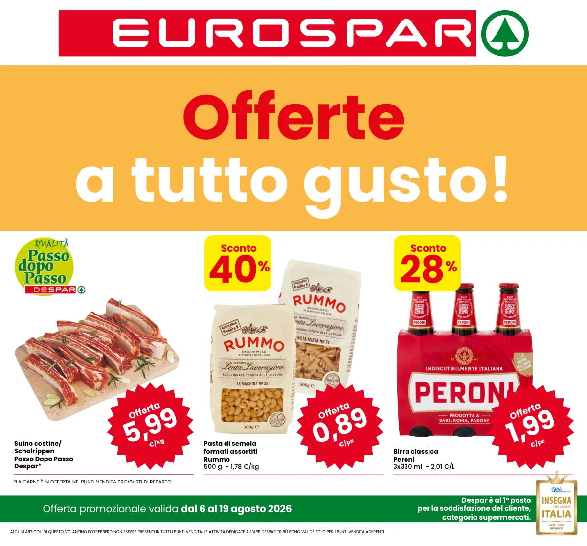 Volantino eurospar