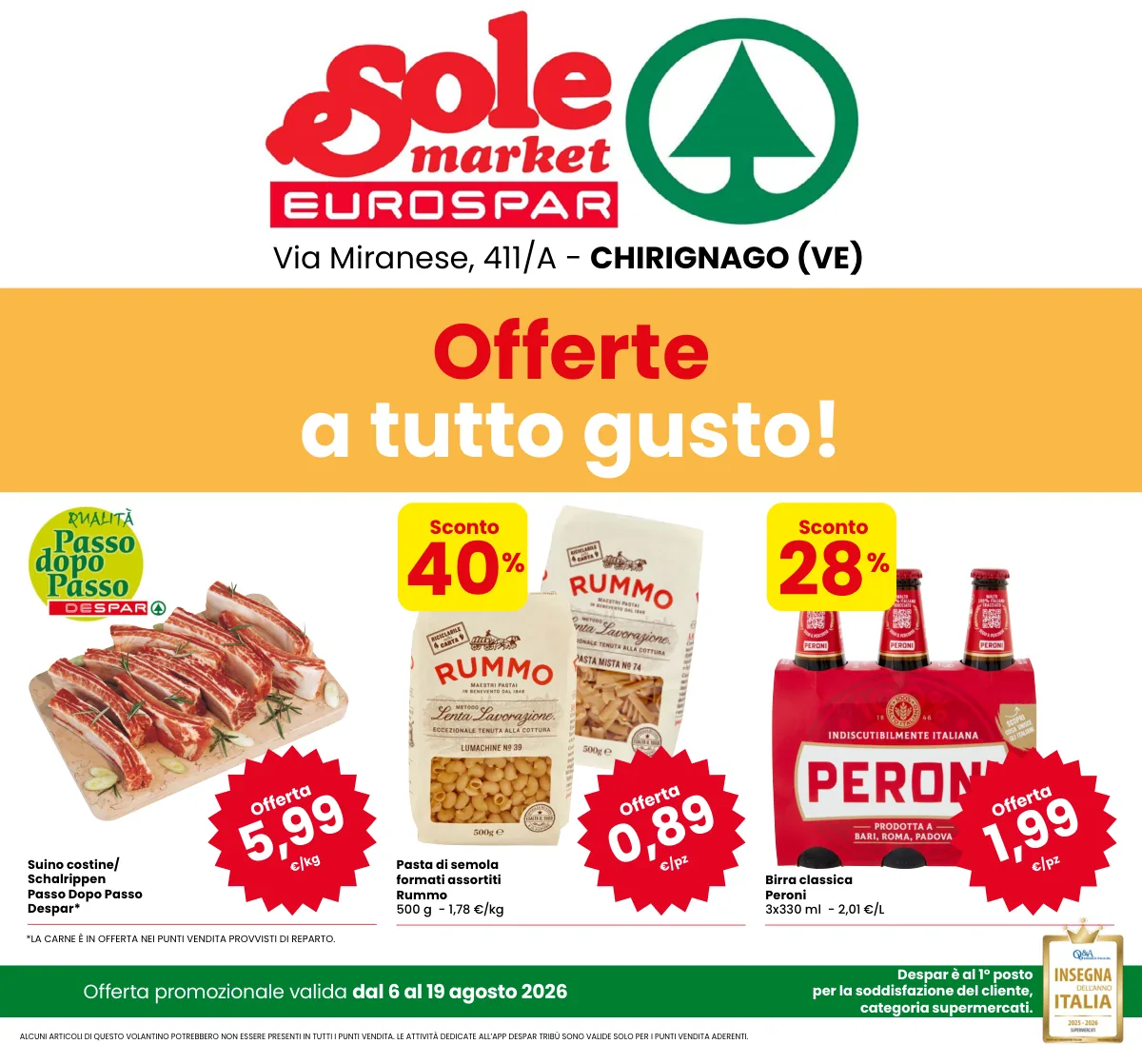 Volantino eurospar