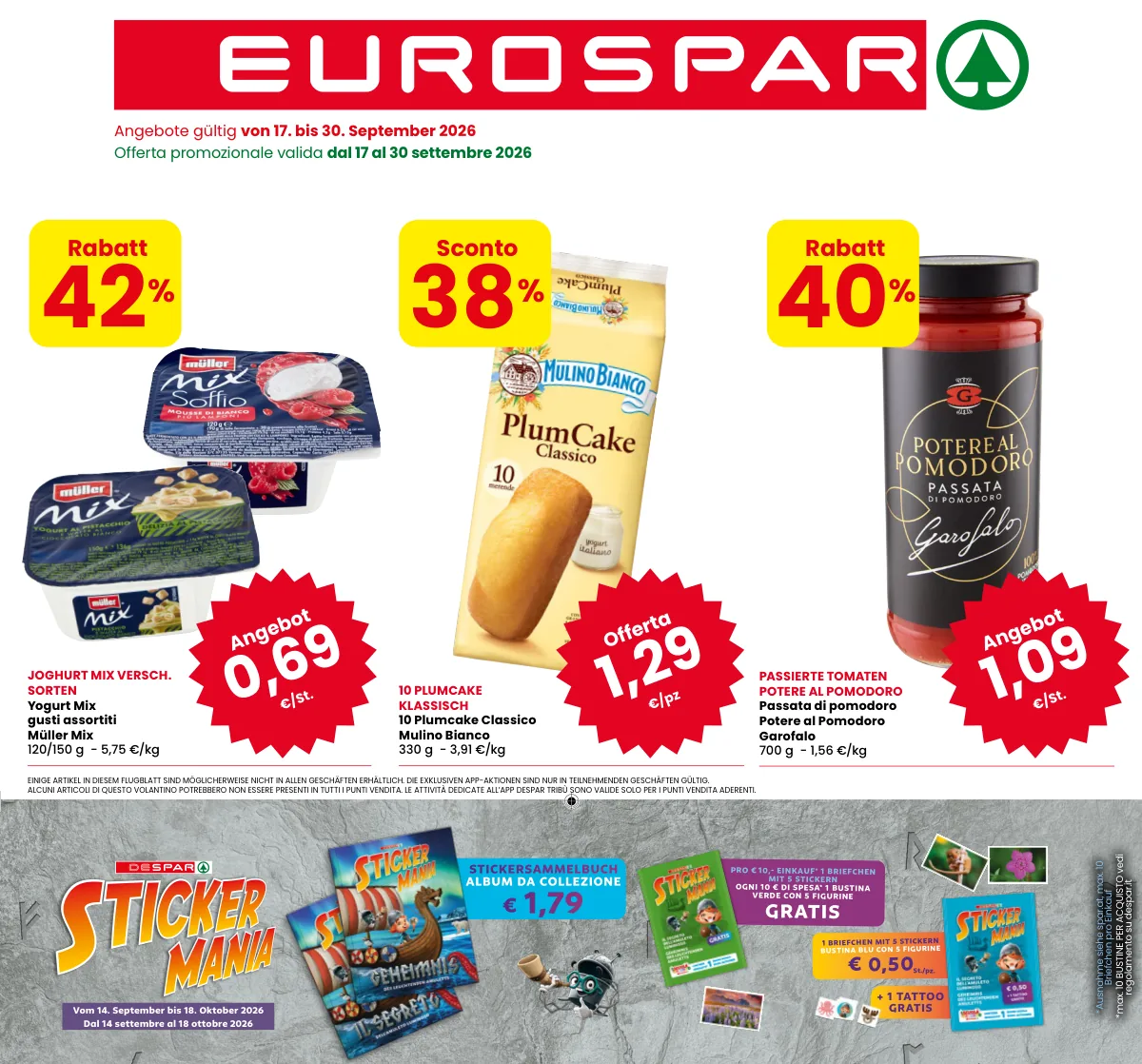 Volantino eurospar