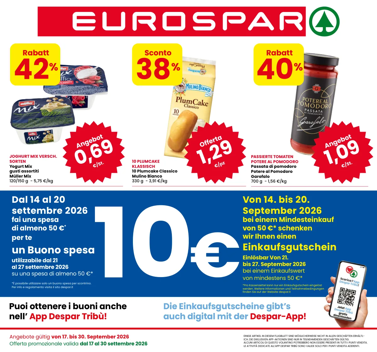 Volantino eurospar