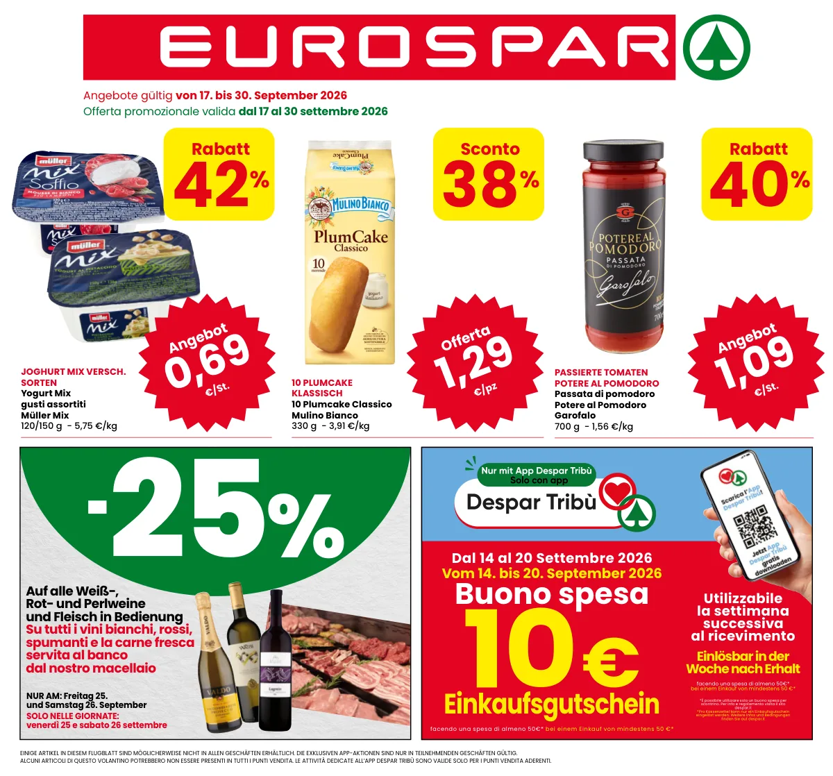 Volantino eurospar
