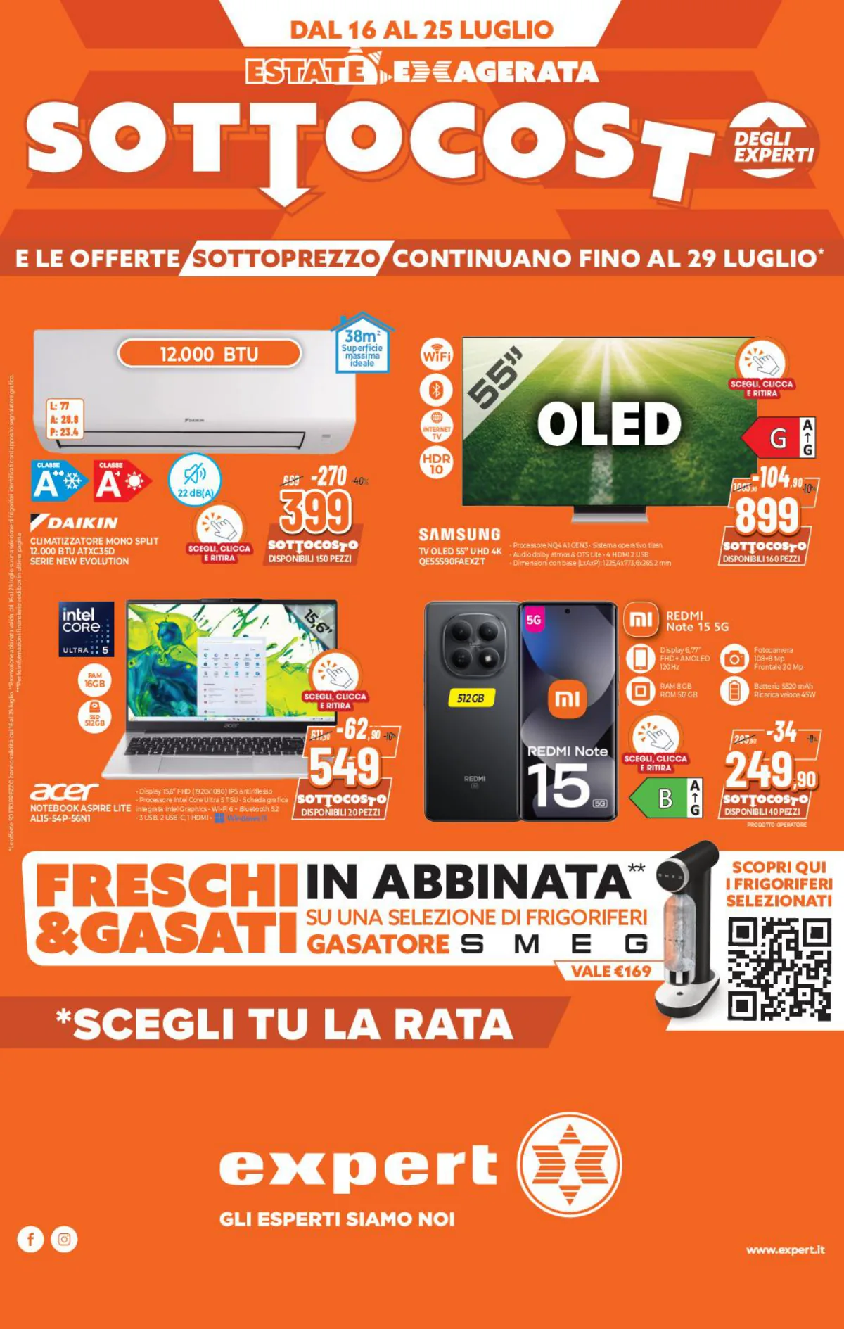 Volantino Expert a Montesarchio