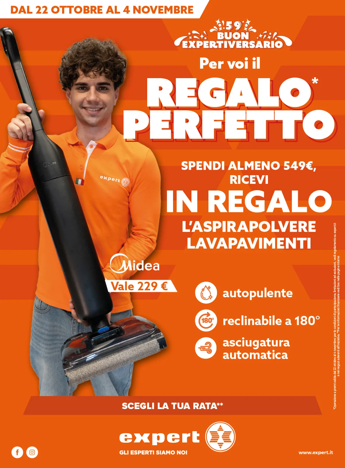 Copertina volantino Expert