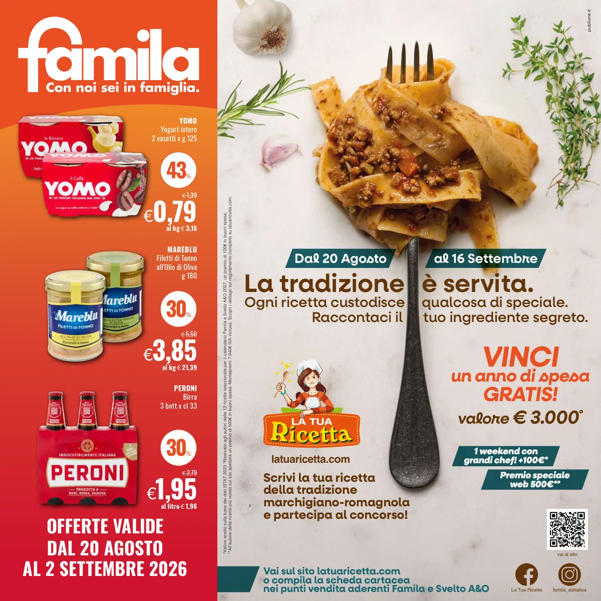 Volantino famila a MONDOLFO