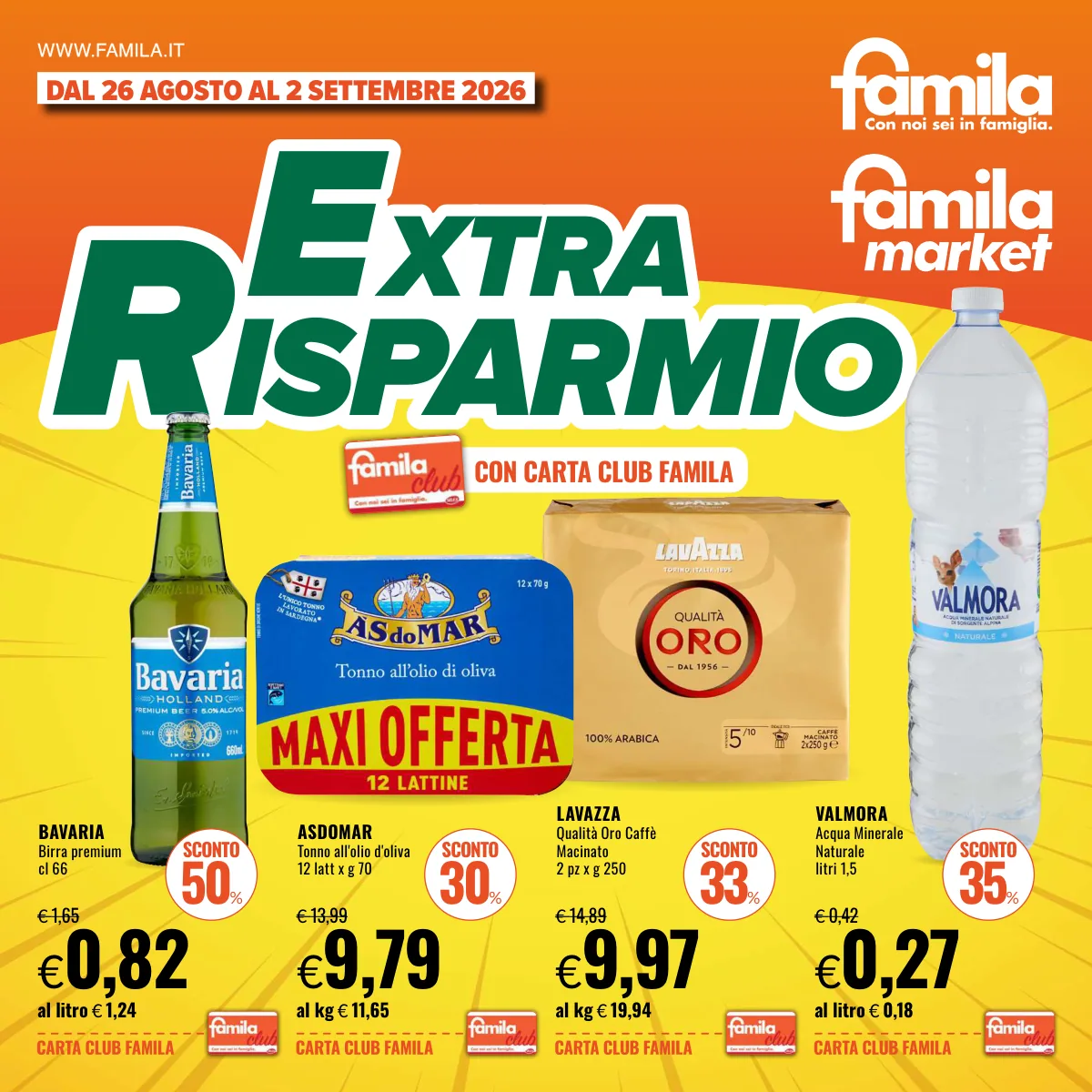 Volantino famila
