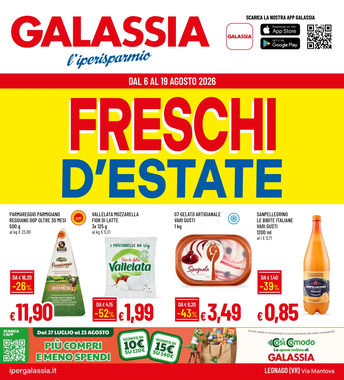 Volantino Galassia