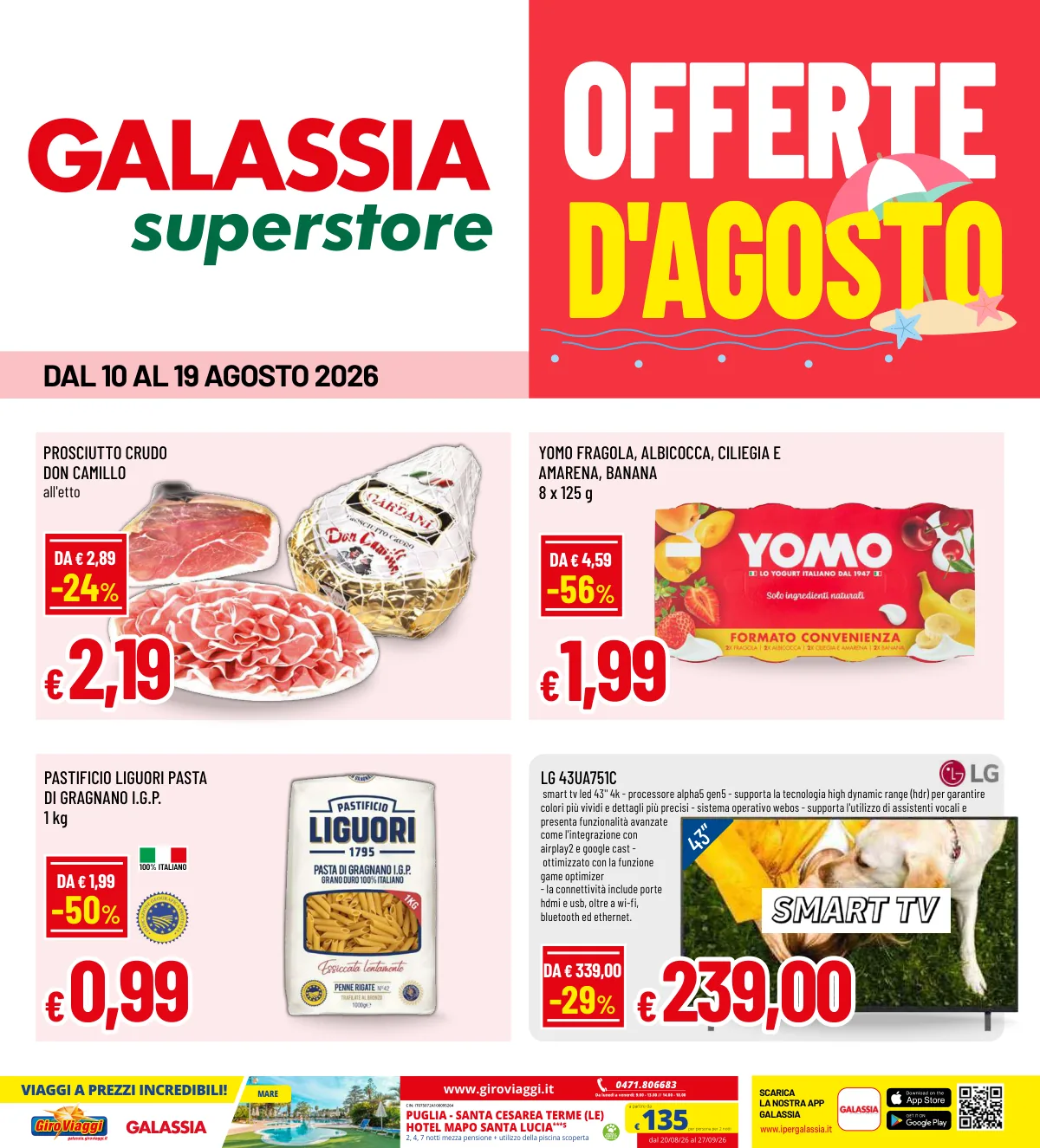 Volantino Galassia