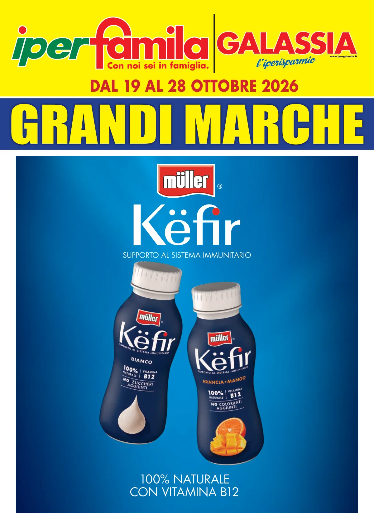 Copertina volantino Galassia