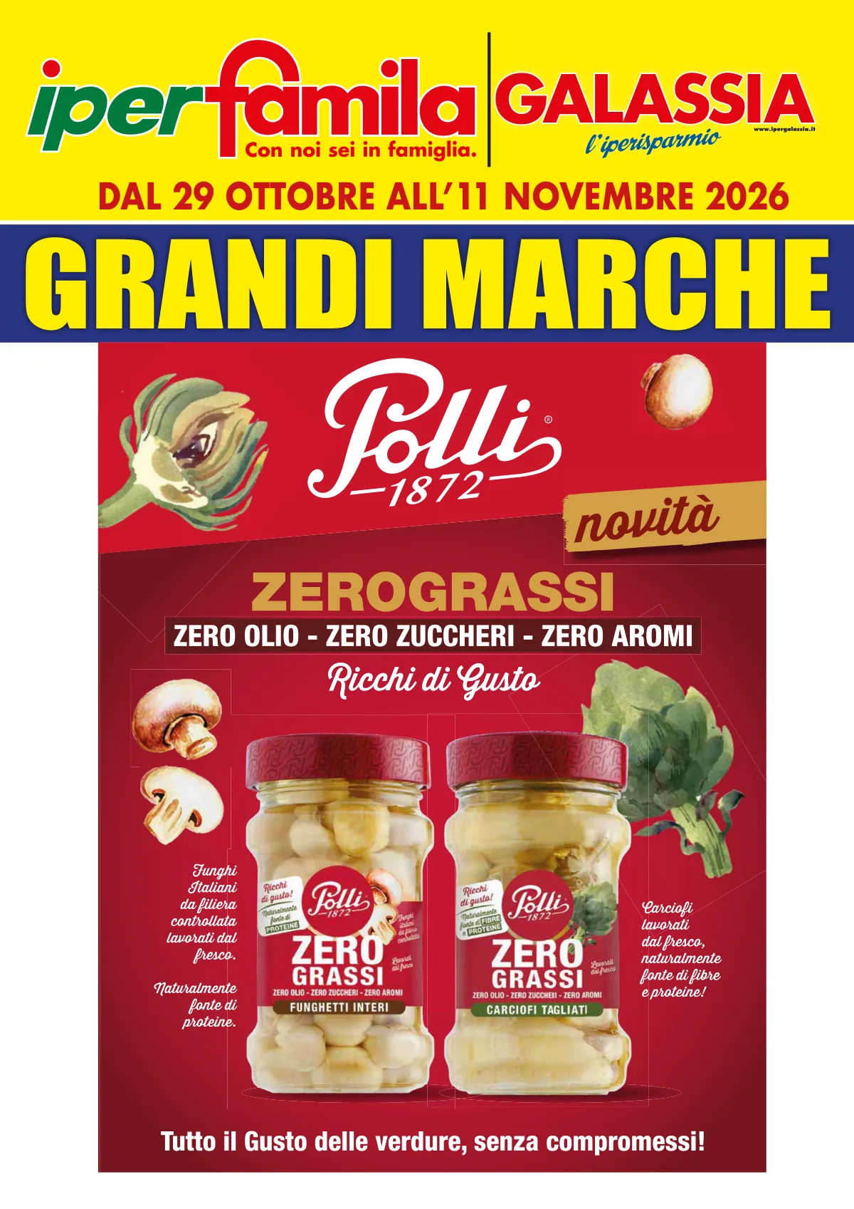 Copertina volantino Galassia