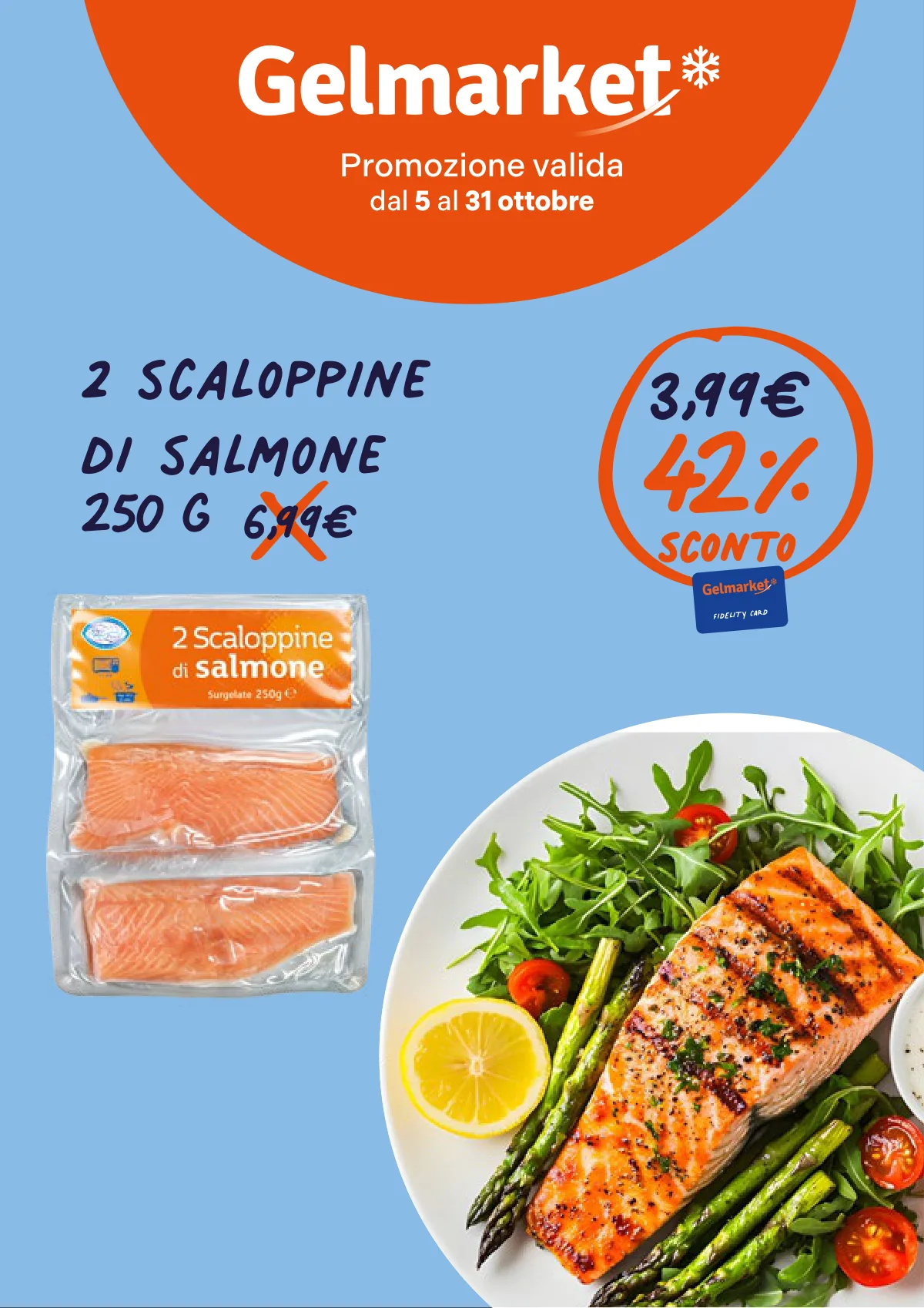Copertina volantino Gelmarket