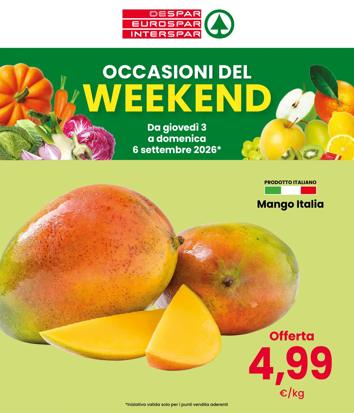 Volantino interspar