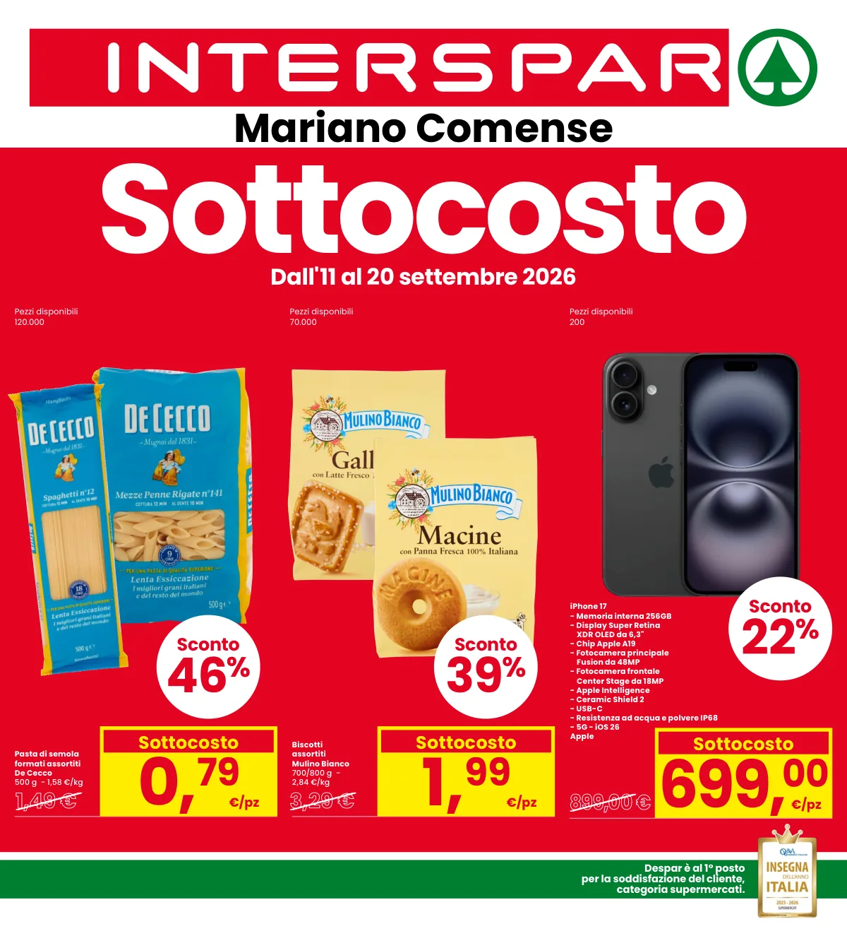 Volantino interspar