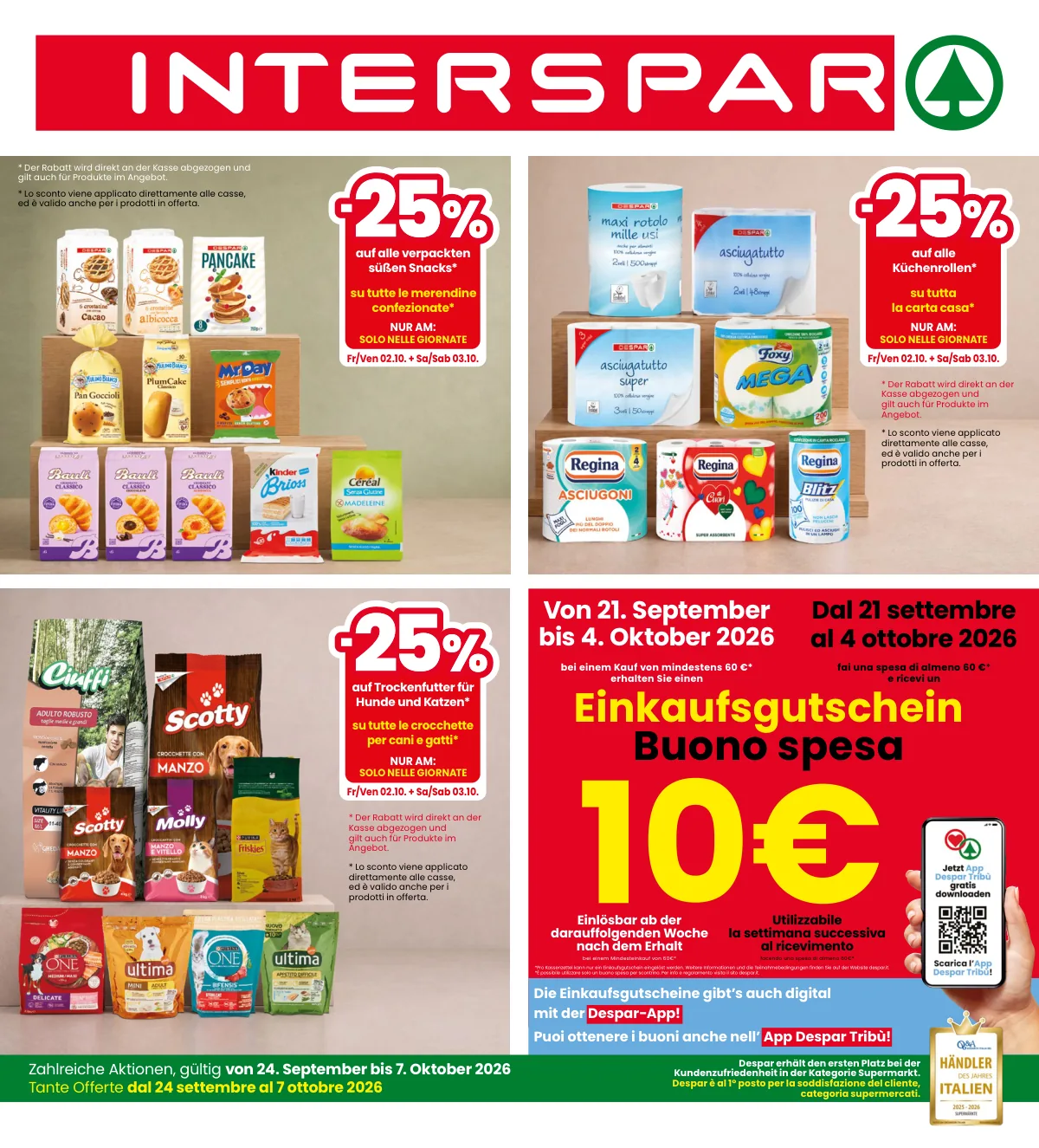 Volantino interspar