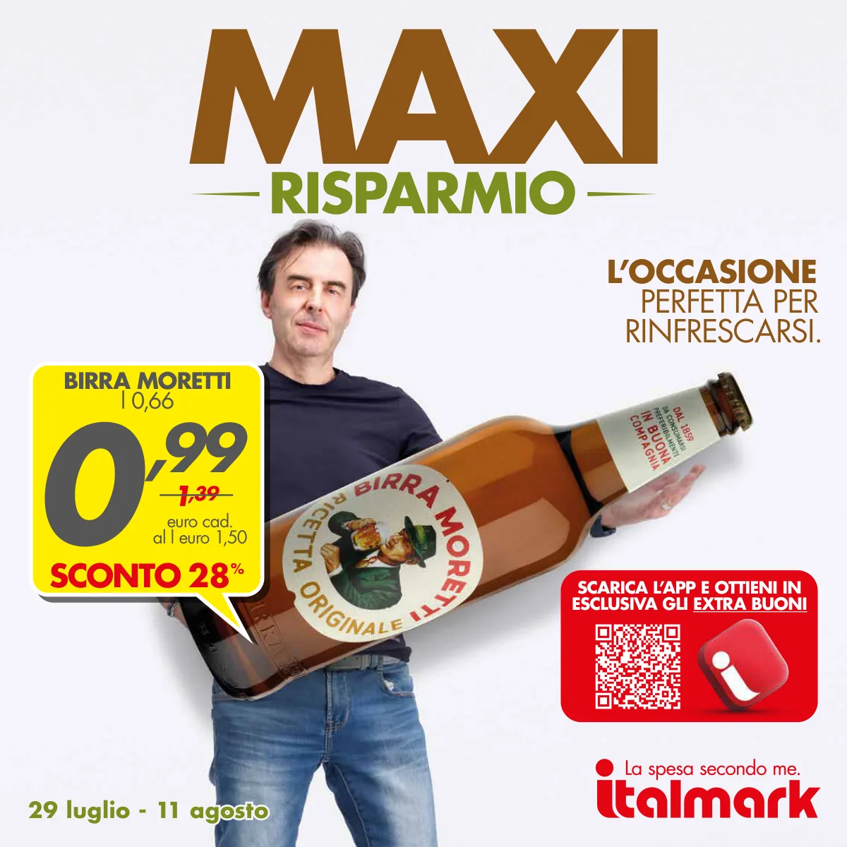 Volantino italmark a Cremona