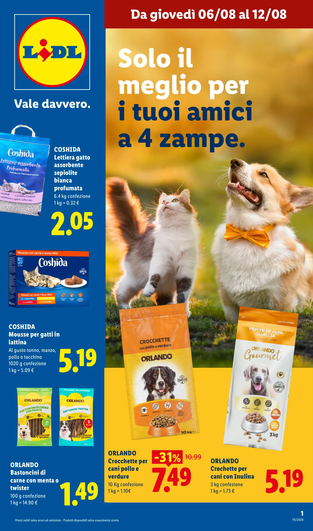 Volantino lidl a Milano