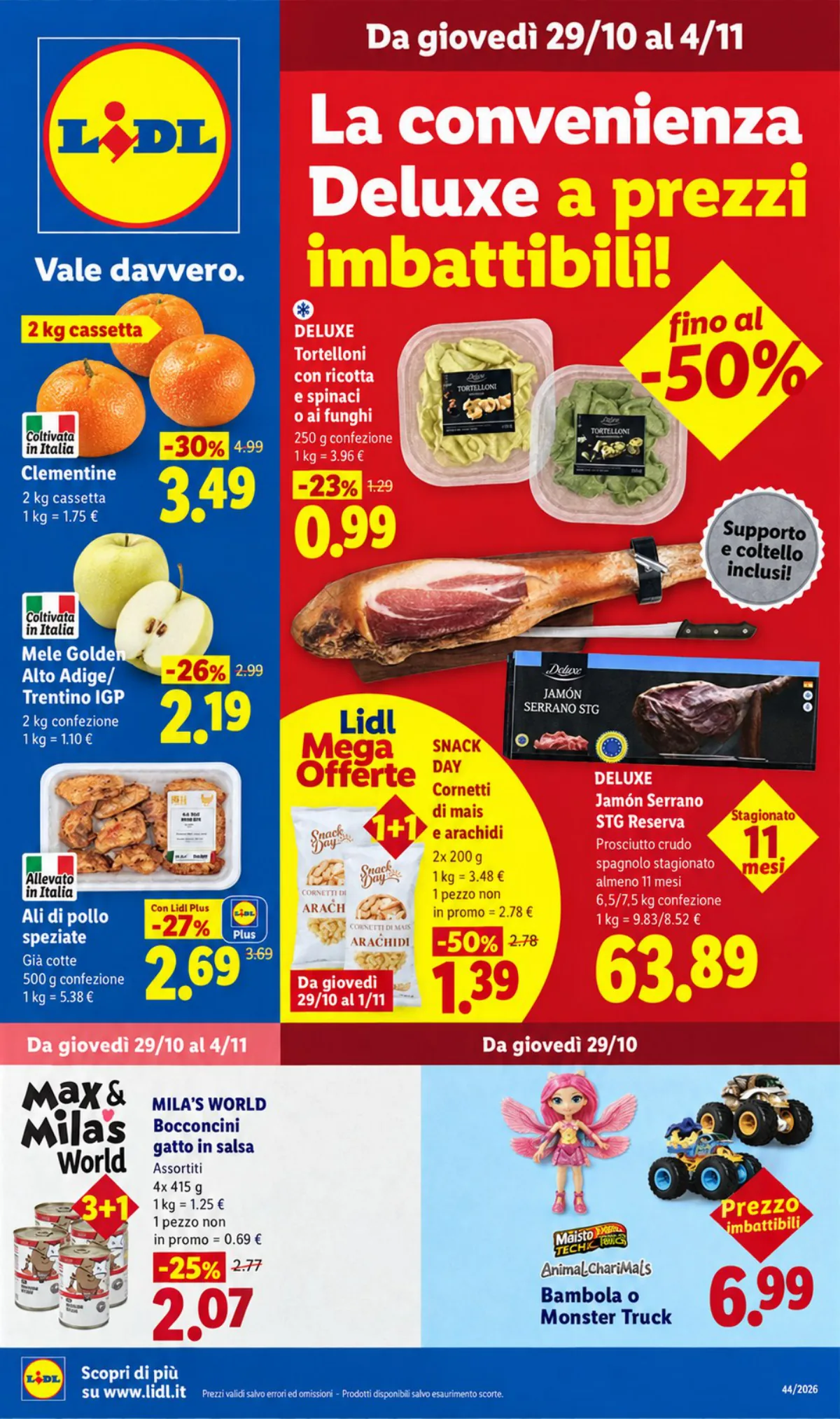 Copertina volantino lidl