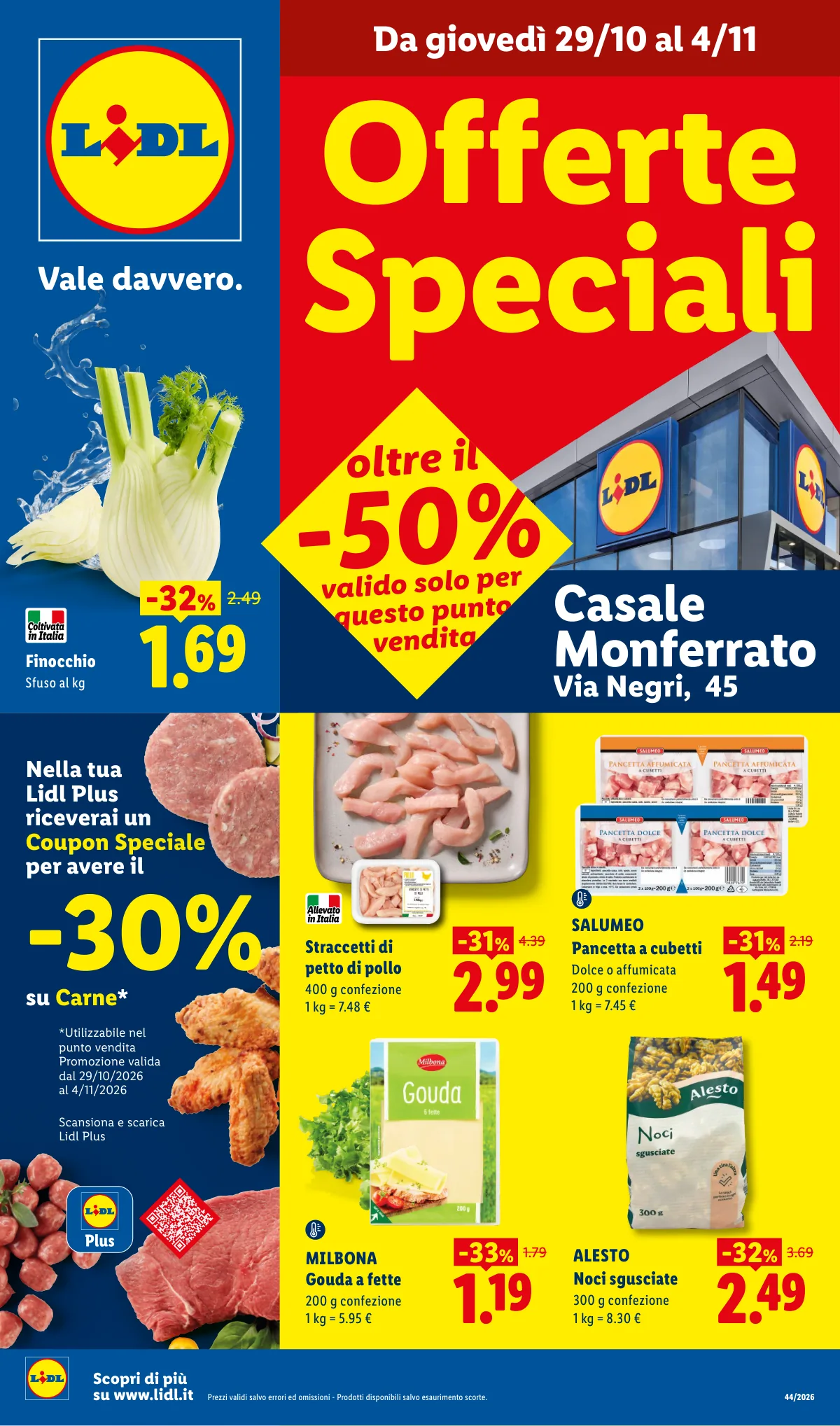 Copertina volantino lidl