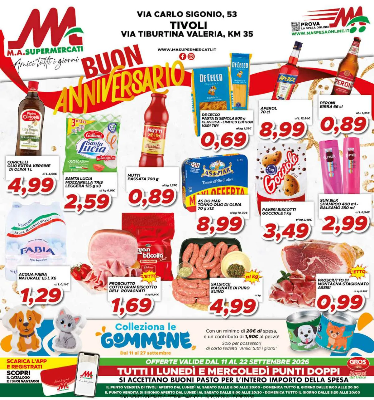 Volantino M.A. Supermercati