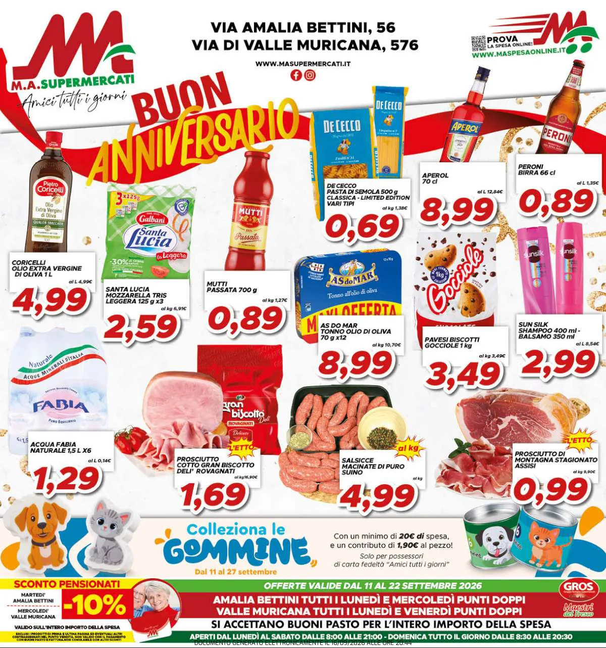 Volantino M.A. Supermercati