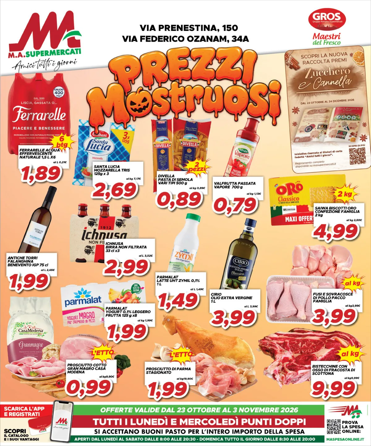 Copertina volantino M.A. Supermercati