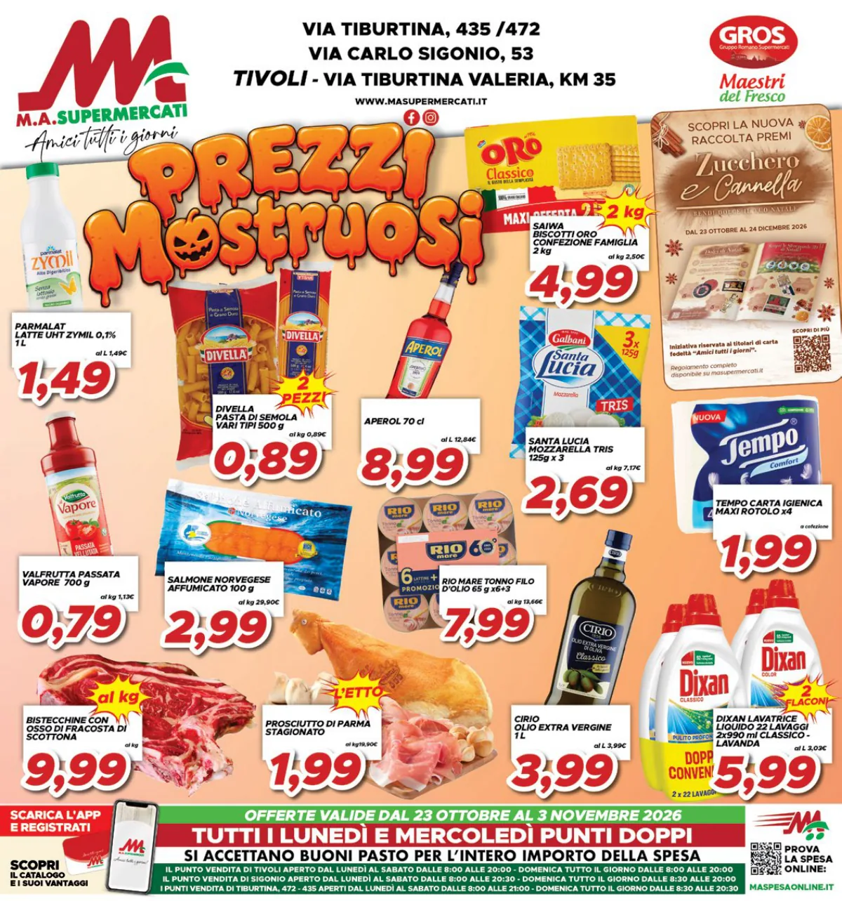 Copertina volantino M.A. Supermercati