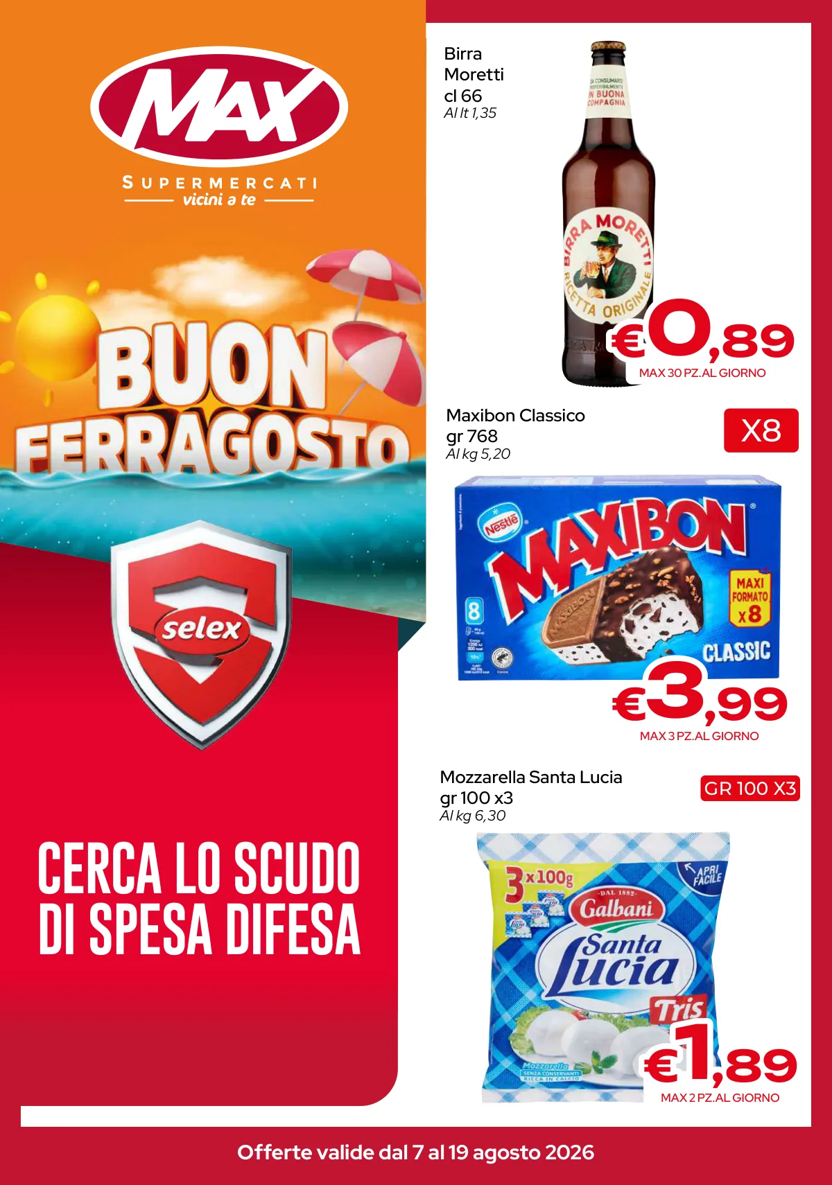 Volantino MAX-SUPERMERCATI