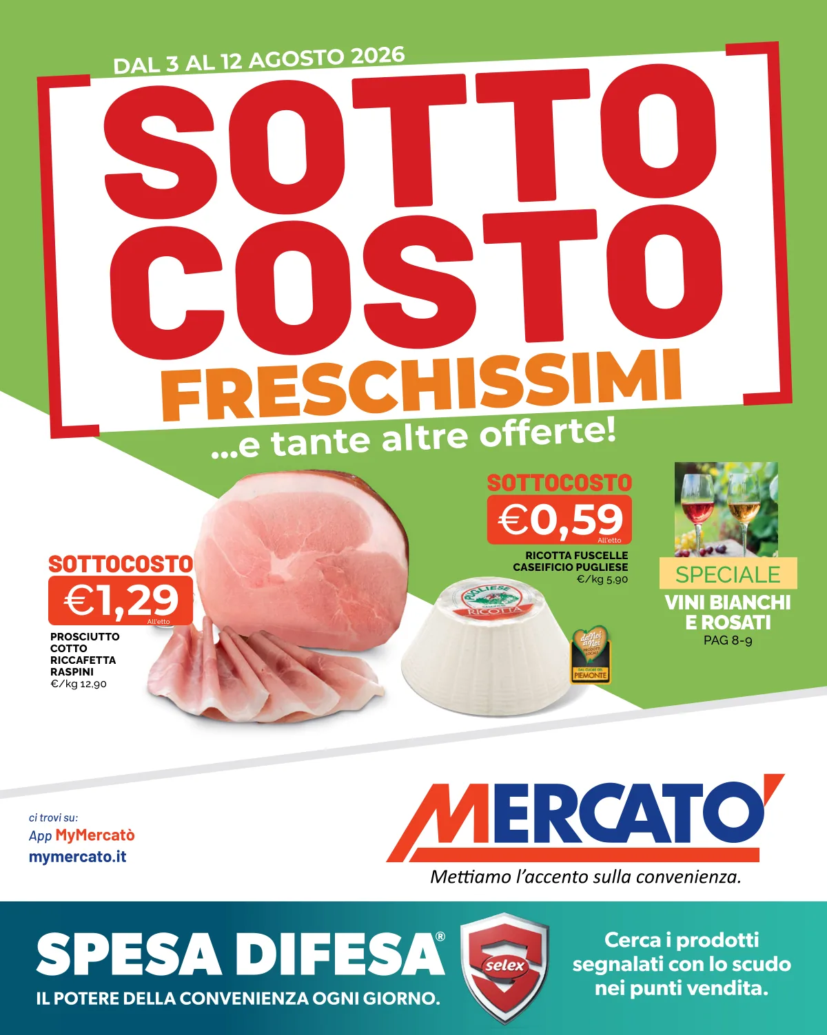 Volantino mercato a ASTI