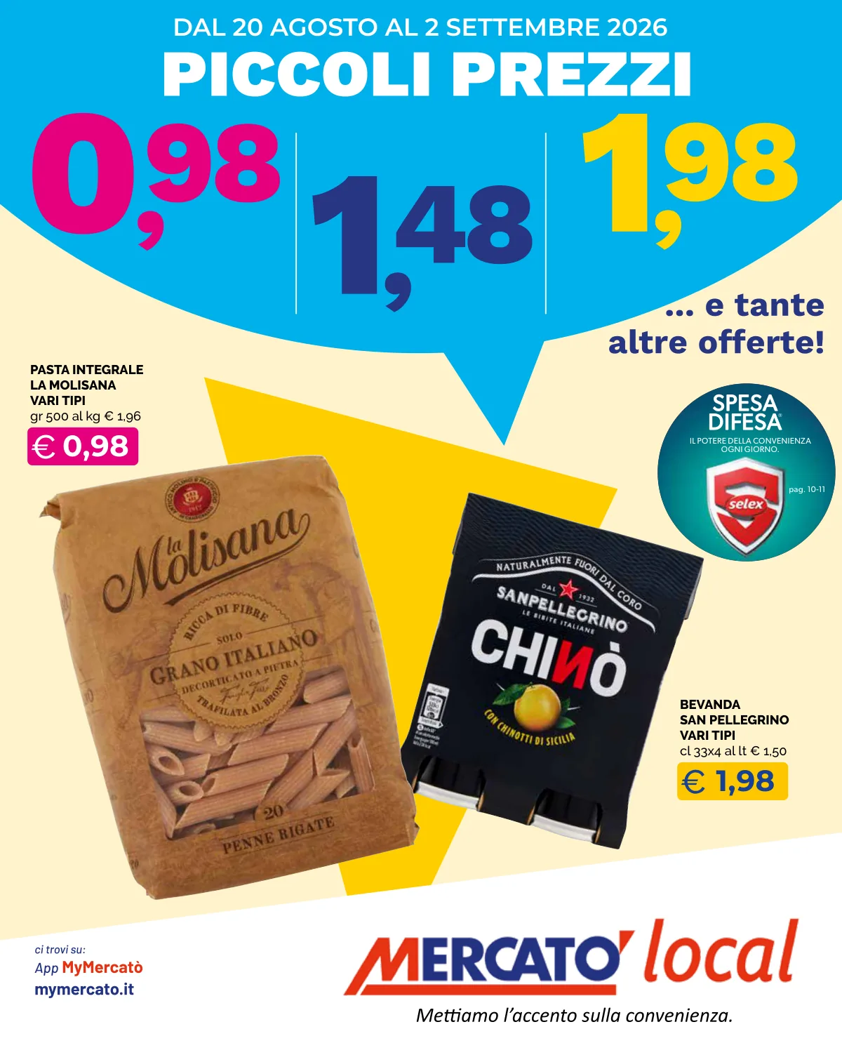 Volantino Mercatò Local