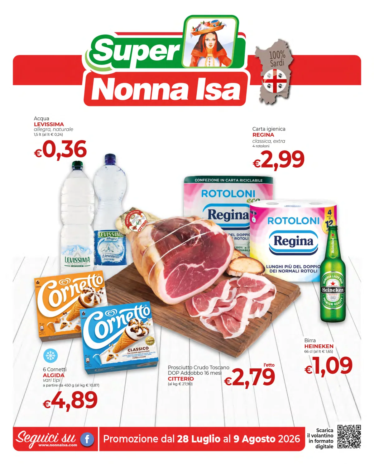 Volantino Nonna Isa a CAGLIARI
