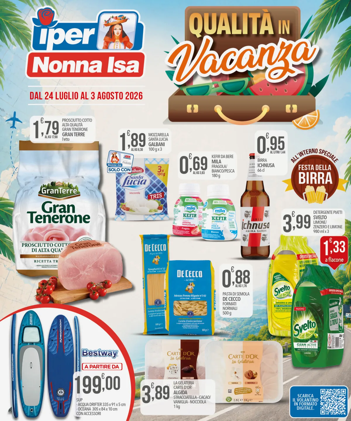 Volantino Nonna Isa a ALGHERO