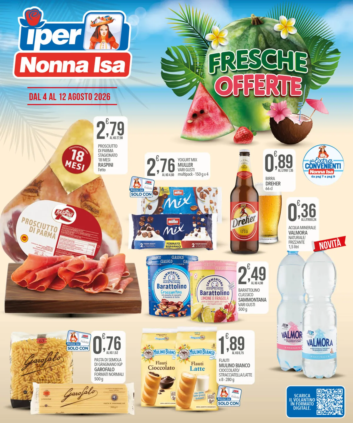 Volantino Nonna Isa