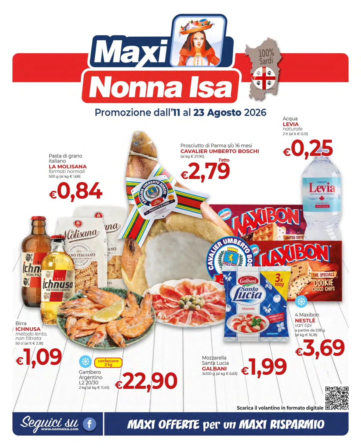 Volantino Nonna Isa