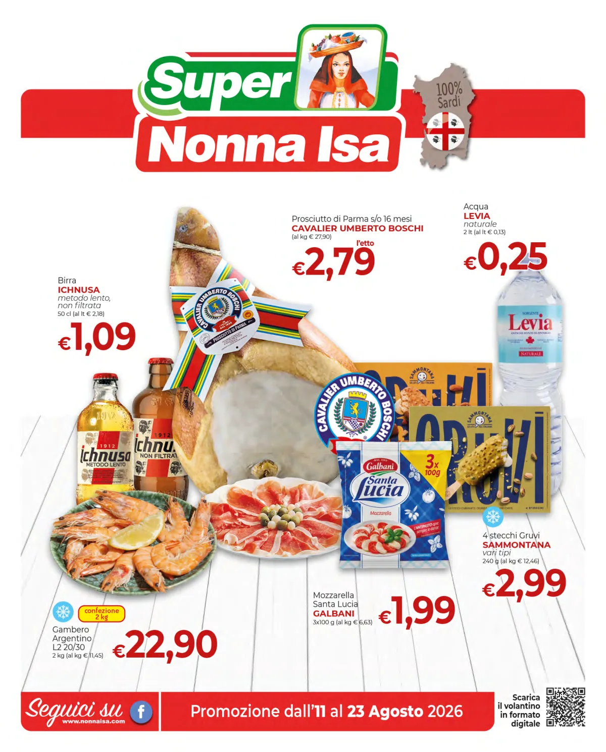 Volantino Nonna Isa